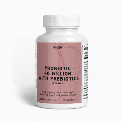 Probiotic 40 Billion with Prebiotics